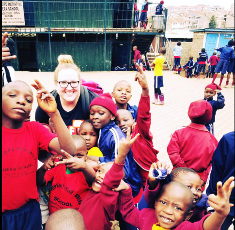 Tiffany Braden in Kenya